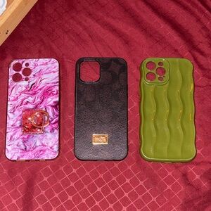 Stylish iPhone 12pro max Cases Set